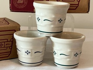 lot 192 image: Three Longaberger Votive Holders