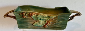 lot 7A image: Two Roseville Bushberry Pottery Pieces