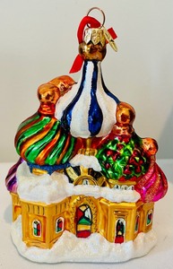 lot 271 image: Christopher Radko Russian Cathedral Ornament with Box