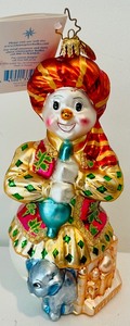 lot 272 image: Christopher Radko Snow Sultan-India Ornament with Box and Tag