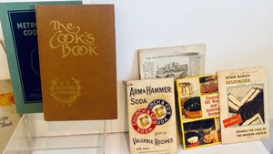 lot 357 image: Variety of Vintage Cookbooks