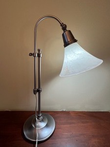lot 245 image: Adjustable Height Table Lamp