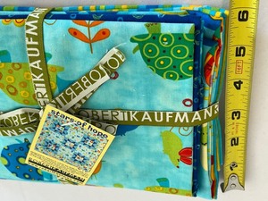 lot 422 image: Robert Kaufman Animal Party Fat QuartersFabric Quilting Material