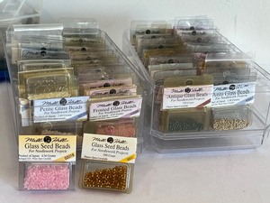 lot 430 image: Variety of Crafting Seed Beads and More