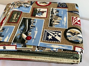 lot 431 image: Stack of Coordinating Fabric