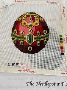 lot 443 image: Lovely Needlepoint Easter Egg Kits