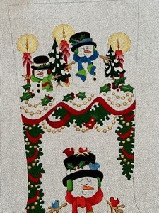 lot 438 image: Strictly Christmas Stocking Needlepoint Guide
