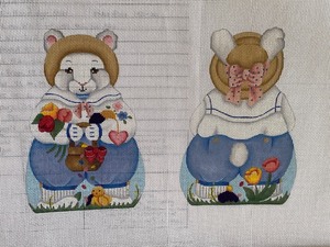 lot 441 image: Adorable Rabbit Figurine Stitch Guides by Melissa Shirley Designs