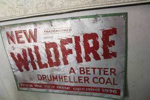 lot 508 image: Wildfire Coal Metal Wall Sign