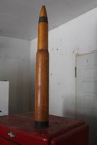 lot 539 image: Vintage Tank Practice Shell