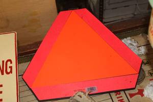lot 548 image: Plastic Safety Triangle