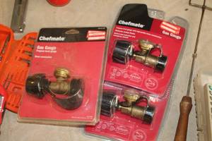 lot 564 image: Lot of (3) Propane Gas Grill Gauges