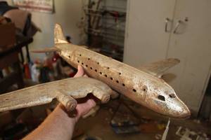 lot 567 image: PAA Metal Airplane Replica