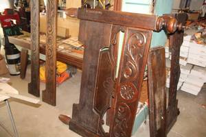 lot 566 image: Wooden Bed Frame