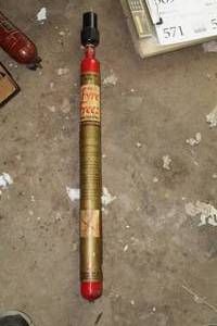 lot 571 image: Vintage Walter Kidde H-1 Fyre Freez Carbon Dioxide Fire Extinguisher