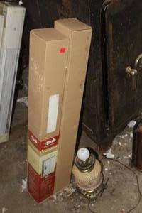 lot 574 image: Lot of (2 Boxes) Bali Window Solutions 2 Faux Wood Blind (in original packaging)