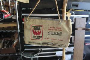 lot 605 image: Vintage MM Hot Line Parts Water Bag