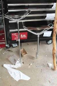 lot 624 image: Lot of (2) Fishing Boat Seats