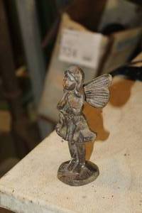 lot 648 image: Fairy Cast Iron Figurine