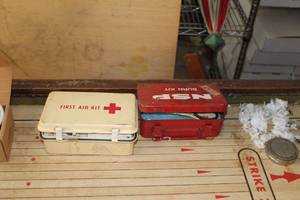 lot 659 image: Burn Kit, First Aid Kit