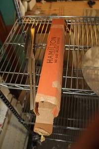lot 689 image: Hamilton No. 600 Music Stand (in original packaging)