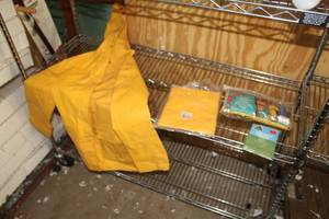 lot 702 image: Lot of (4) Rain Gear - Rain Coat, Emergency Poncho, Youth Poncho