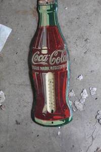 lot 755 image: Coca-Cola Wall Thermometer