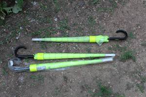 lot 775 image: Lot of (3) Safety Brite Umbrellas