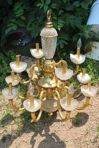 lot 783 image: 35 Chandelier 12-Light