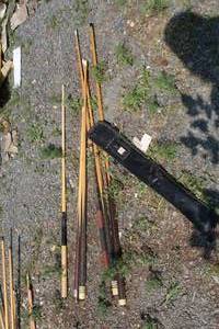 lot 787 image: Lot of (7) Pool Cues