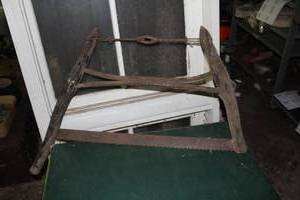 lot 857 image: Vintage Wood Saw
