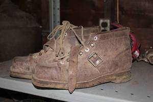 lot 879 image: Vintage Cross Country Boots