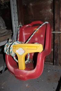 lot 891 image: Vintage Fisher Price Childrens Swing