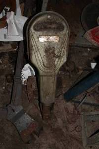 lot 898 image: Vintage Parking Meter Head