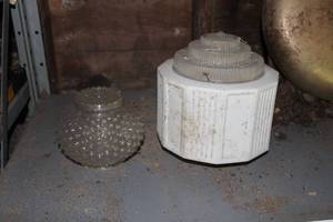 lot 944 image: Lot of (2) Crystal Light Covers