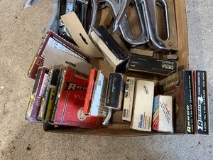 Staplers and lots of Staples