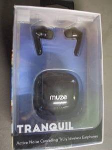 lot 8 image: Muze Tranquil Wireless Earphones