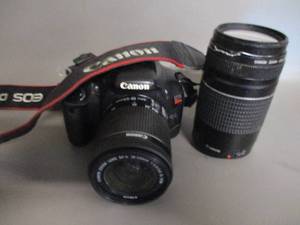 lot 11 image: Canon EOS Rebel Camera with Zoom Lens