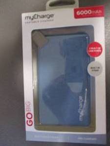 lot 30 image: My Charge 6000MAH Portable Charger