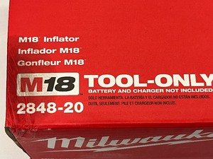 New Milwaukee M18 Inflator