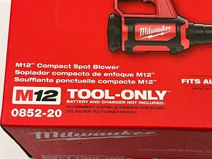 New Milwaukee M12 Compact Spot Blower