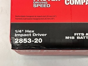 New Milwaukee M18 Fuel 14 Hex Impact Driver