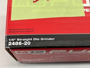 New Milwaukee M12 Fuel 14 Straight Die Grinder