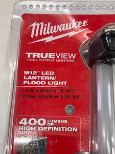 New Milwaukee TrueView 400-Lumen M12 LED Lantern  Floor Light