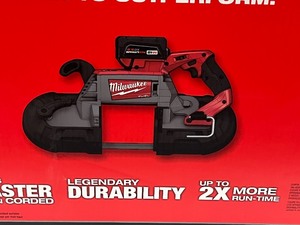 New Milwaukee M18 Fuel Variable Speed Deep-Cut Bandsaw Kit
