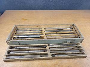 lot 2195 image: Set of Straight Flute Reamers - From 1-14 to 2532 (Incomplete)