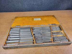 lot 2182 image: Set of Cleveland Straight Flute Reamers - From 1-732 to 1964 (Incomplete)