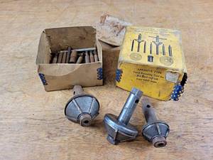 lot 2238 image: Vintage Valve Reseating Tool Kit
