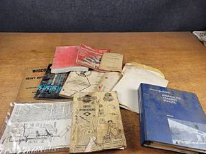 lot 2244 image: Lot of Assorted Repair Manuals - Briggs & Stratton, Tecumseh, Wisconsin, Training Manuals and More