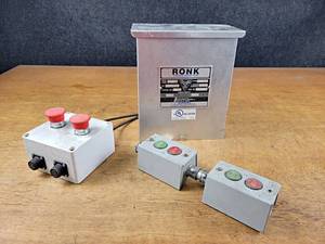 lot 2248 image: RONK Phase Shifter and Assorted Push Buttons